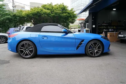 BMW Z4 G29 독일 리거 사이드 스커트 유광 블랙 장착 RIEGER / 경기 성남 분당