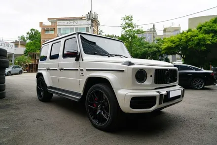 지바겐 G63AMG 나이트 에디션 엠블럼 세트,전동스텝,유럽형머플러 AMG 정품 / 경기 성남 분당