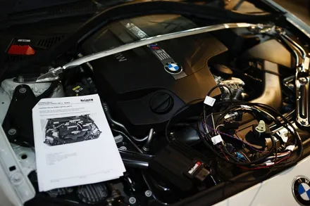 Bmw F87 M2 NoLimit 파워모듈 장착 캔 방식 보조 ECU / 경기 성남 분당