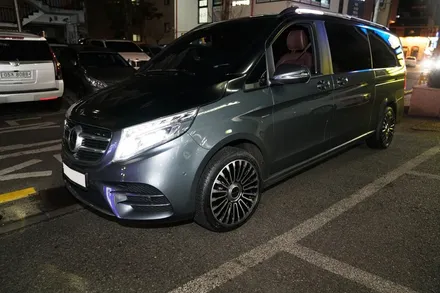 벤츠 V 클래스 V250 만소리 멀티 스포크 19인치 MANSORY 만소리휠 VIP 벤 / 경기 성남 분당