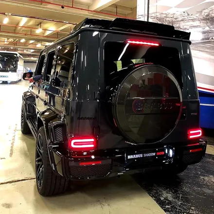 벤츠 지바겐 W463A G63AMG 브라부스 카본 스페어타이어 커버 BRABUS / 경기 성남 분당
