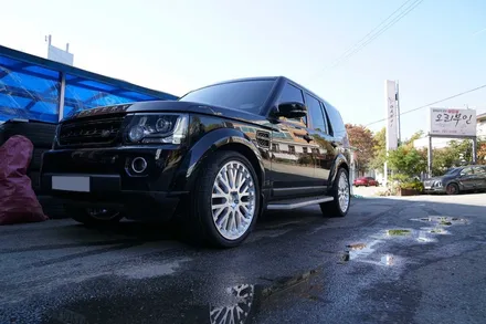 칸휠 랜드로버 디스커버리 4 칸 RSX1922 실버 컬러 22인치 장착 / 경기 성남 분당