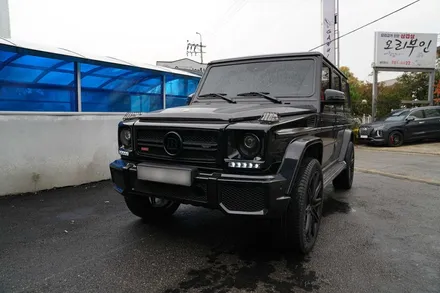 벤츠 지바겐 W463 시리즈 블랙헤드램프 브라부스 데이라이트 장착 BRABUS / 경기 성남 분당