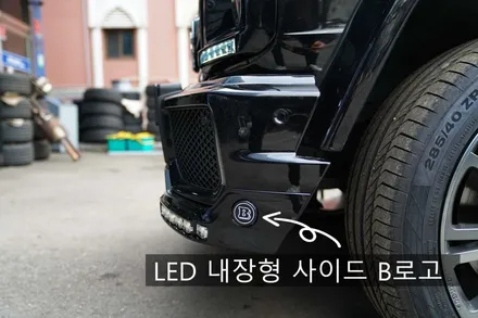 벤츠 W463 지바겐 G63AMG 브라부스 / 만소리 튜닝 BRABUS,MANSORY 브라부스 가변 머플러 모노 블록 R 22인치 휠 / 경기 성남 분당