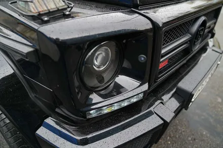 벤츠 지바겐 W463 시리즈 블랙헤드램프 브라부스 데이라이트 장착 BRABUS / 경기 성남 분당