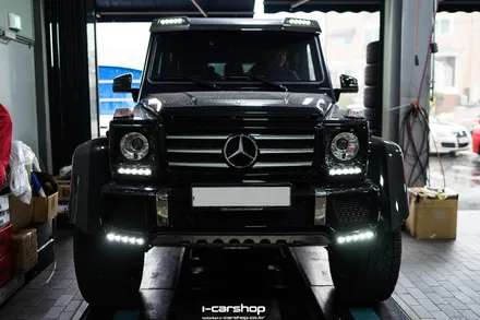 G500 4X4 브라부스 데이라이트 프런트 립 장착 BRABUS / 경기 성남 분당