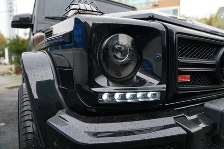 벤츠 지바겐 W463 시리즈 블랙헤드램프 브라부스 데이라이트 장착 BRABUS / 경기 성남 분당