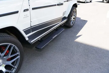 벤츠 지바겐 전동 사이드 스텝 장착 뉴 지바겐 G63AMG G500 G350 , 신형 구형 지바겐 모든 차량 장착 가능 / 경기 성남 분당