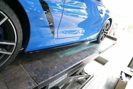 BMW Z4 G29 독일 리거 사이드 스커트 유광 블랙 장착 RIEGER / 경기 성남 분당