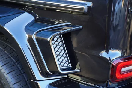 지바겐 와이드스타 G63AMG , 아크라포빅 티타늄 머플러 ,브라부스 엠블럼 세트 BRABUS / 경기 성남 분당