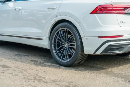 AUDI Q8 ABT HR-F 22인치 휠 타이어 세트, 프런트 립 스포일러 장착 / 분당,성남,용인