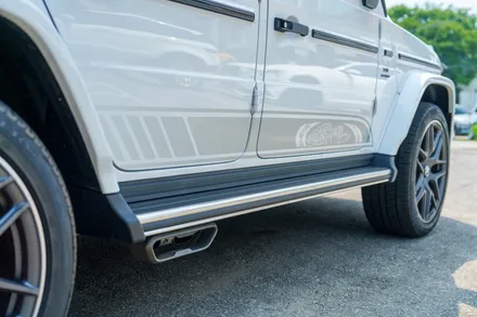 아크라포빅 G63amg 아크라포빅 가변 머플러 + 링크 파이프 장착 / 분당,성남,용인