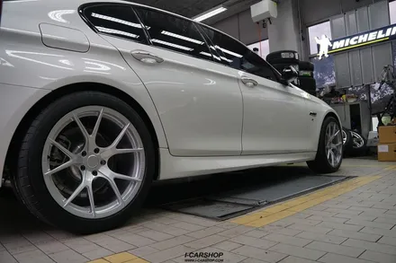 BMW F10 5시리즈 랩스포지드 단조휠 장착 사진 / 경기 성남 분당