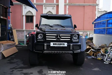 G500 4X4 브라부스 데이라이트 프런트 립 장착 BRABUS / 경기 성남 분당