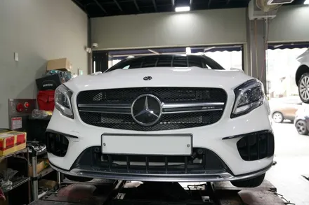 벤츠 GLA45AMG ST 스페이서 12.5mm 장착 KW 자회사 A45 , CLA45 A-CLASS,CLA-CLASS 전 차종 장착 가능 / 경기 성남 분당