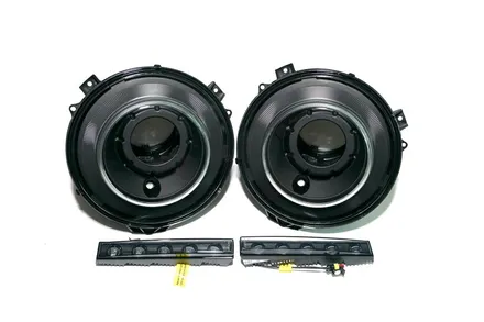 G500 4X4 브라부스 프런트 립 스포일러/만소리 전동스텝/블랙 헤드램프/블랙 데이라이트 BRABUS / 경기 성남 분당