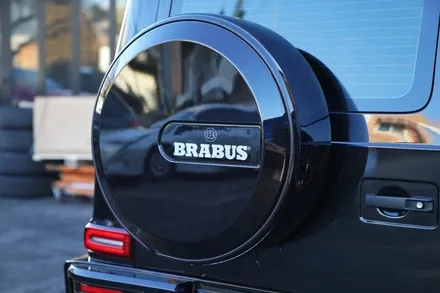 지바겐 와이드스타 G63AMG , 아크라포빅 티타늄 머플러 ,브라부스 엠블럼 세트 BRABUS / 경기 성남 분당