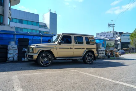 지바겐 G63AMG 에디션 1  스포크 정품 단조 휠 , 유럽형 순정 머플러 AMG / 분당,성남,용인