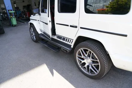 벤츠 지바겐 전동 사이드 스텝 장착 뉴 지바겐 G63AMG G500 G350 , 신형 구형 지바겐 모든 차량 장착 가능 / 경기 성남 분당