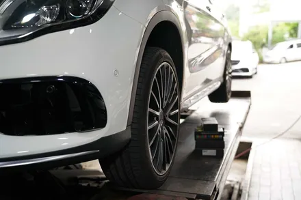 벤츠 GLA45AMG ST 스페이서 12.5mm 장착 KW 자회사 A45 , CLA45 A-CLASS,CLA-CLASS 전 차종 장착 가능 / 경기 성남 분당