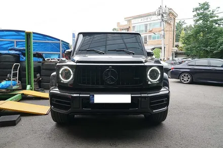 브라부스 G63AMG 실버팁 가변 머플러 / 나이트에디션 엠블럼 세트 BRABUS,지바겐 나이트에디션 AMG정품 / 경기 성남 분당