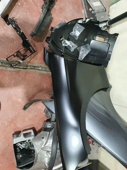 BMW 118D 사고 수리, M 범퍼로 교체한다면? / 서울 성동