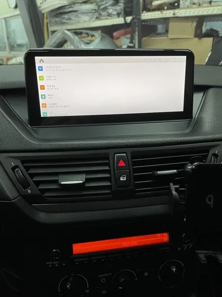 BMW 안드로이드 올인원 X1 장착, BMW 전 시리즈 최저가 시공 / 성수, 동대문, 광진구