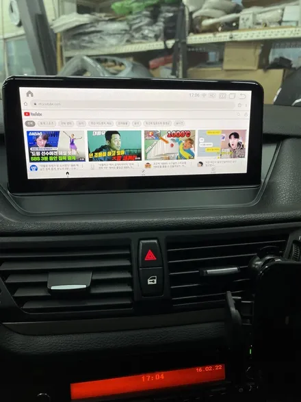 BMW 안드로이드 올인원 X1 장착, BMW 전 시리즈 최저가 시공 / 성수, 동대문, 광진구
