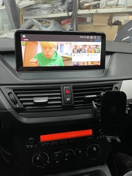 BMW 안드로이드 올인원 X1 장착, BMW 전 시리즈 최저가 시공 / 성수, 동대문, 광진구