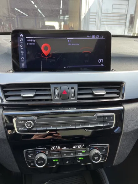BMW 안드로이드 올인원 내비게이션 장착 \