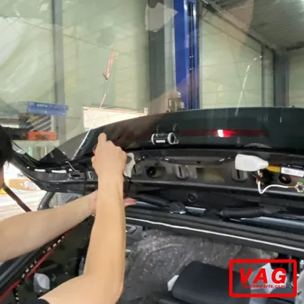 티록 순정 폴딩 후방카메라 그리고 순정 전동트렁크 장착 작업 / 성수, 동대문, 광진구