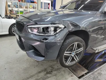 BMW 118D 사고 수리, M 범퍼로 교체한다면? / 서울 성동