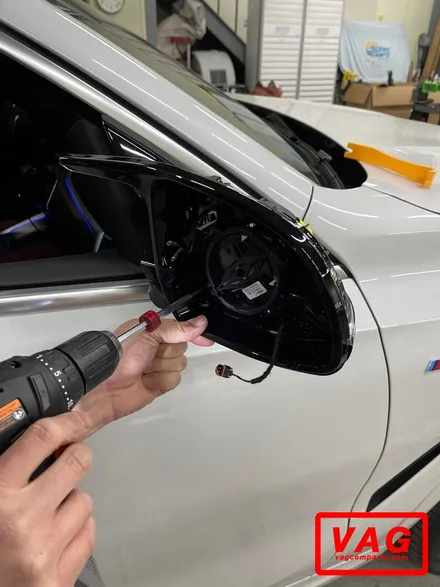 BMW X6 사이드미러 커버 교체 / 서울 성동