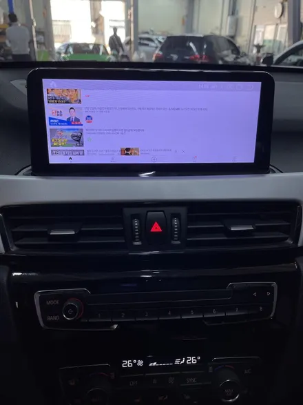 BMW 안드로이드 올인원 내비게이션 장착 \