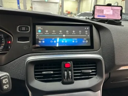 볼보 V40 안드로이드 올인원 시공! 순정 시스템 기능에 불만족하신 분들이라면? / 성수, 동대문, 광진구
