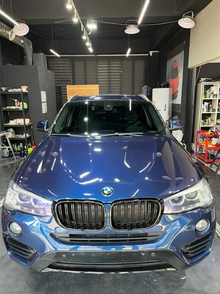 인천 청라 송도 BMW X4 글로스 그레이 전체 랩핑 / 인천 청라동