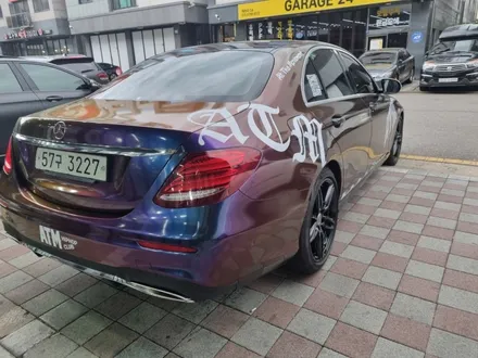 벤츠 E클래스 전체랩핑&커스텀광고문구 제작시공 / 인천 청라동