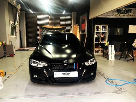 BMW 3시리즈 사틴블랙 랩핑 / 인천 청라동