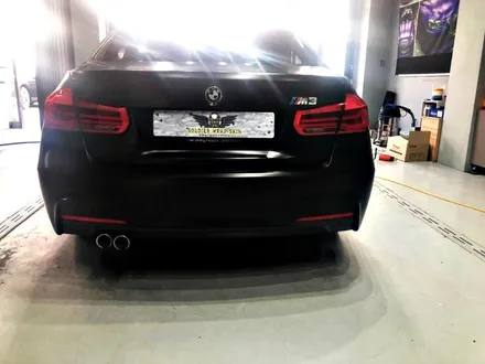 BMW 3시리즈 사틴블랙 랩핑 / 인천 청라동