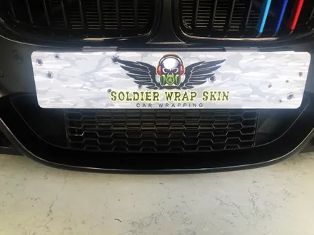 BMW 3시리즈 사틴블랙 랩핑 / 인천 청라동