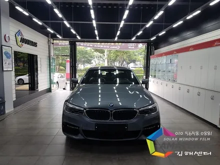 BMW (G30 520D) 아마테라스 썬팅 HH 생활보호 PPF 순정형 하이패스 장착  김해신차검수 신차패키지 아마테라스 김해 센터 인터페이스 / 김해,양산,부산