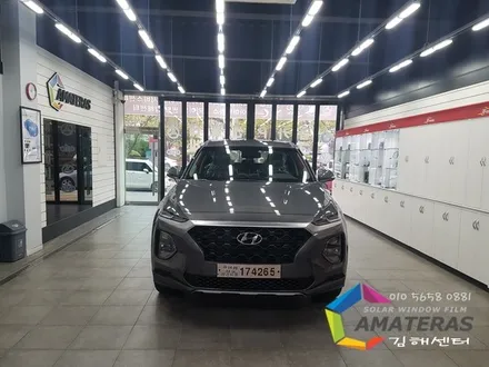 싼타페TM 김해신차검수 신차썬팅 선택한 필름은 아마테라스 EN 파인뷰 블랙박스 LX2000 조합 추천해~~ / 김해,양산,부산