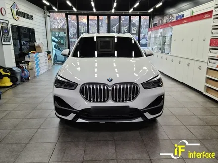 bmw x1 김해 수입차 내비게이션 M2C200A 안드로이드 셋탑 매립 / 김해,양산,부산