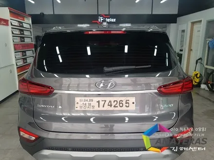 싼타페TM 김해신차검수 신차썬팅 선택한 필름은 아마테라스 EN 파인뷰 블랙박스 LX2000 조합 추천해~~ / 김해,양산,부산