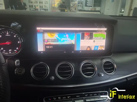 벤츠 W213 E220 터치 지원 안드로이드 내비게이션 M2C200A / 김해,양산,부산