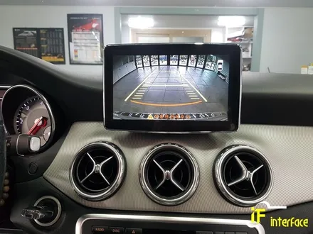 벤츠 GLA200 NTG-4500AB 모니터 블랙아웃 8인치 모니터 교체 아틀란 미러링 내비게이션 셋탑 시공 / 김해,양산,부산
