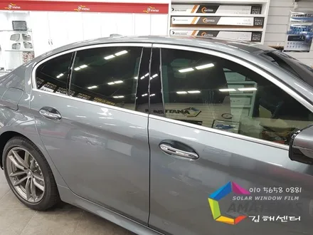 BMW (G30 520D) 아마테라스 썬팅 HH 생활보호 PPF 순정형 하이패스 장착  김해신차검수 신차패키지 아마테라스 김해 센터 인터페이스 / 김해,양산,부산