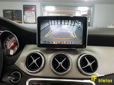 벤츠 GLA200 NTG-4500AB 모니터 블랙아웃 8인치 모니터 교체 아틀란 미러링 내비게이션 셋탑 시공 / 김해,양산,부산