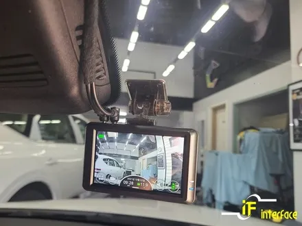 김해 벤츠 E220 하버캠프 세라믹본드 썬팅 파인뷰 블랙박스 LX5000 장착 / 김해,양산,부산