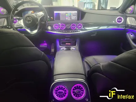 부산 김해 벤츠 w222 s클래스 부메스터 전동 트위터 송풍구 엠비언트 시공 분위기 바꿔보세요~ / 김해,양산,부산
